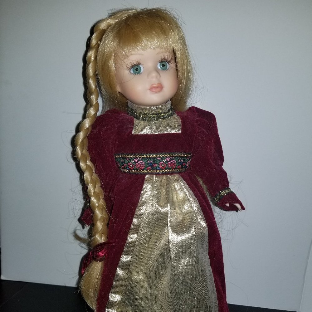 Vintage 1990s Collectable Rapunzel Doll